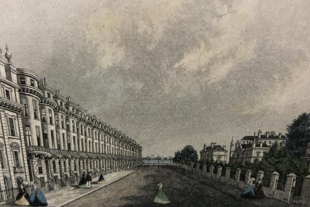 Victoria Place in 1863 (photo from Jeffrey Grace)