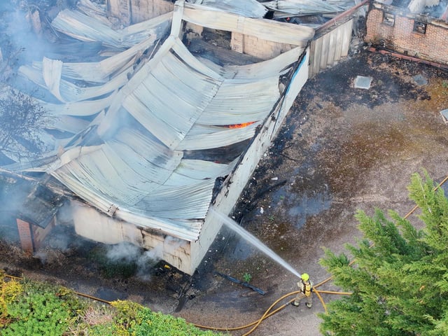 Firefighters have extinguished a blaze at an industrial unit in West Sussex, the fire service have said.