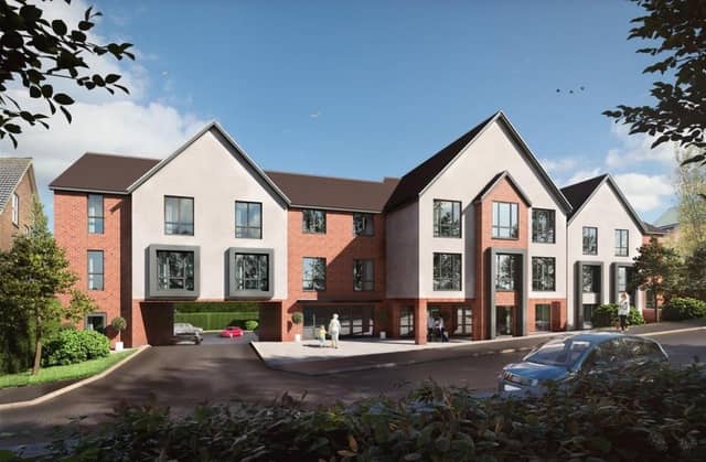 Artist's impression of how the building could look