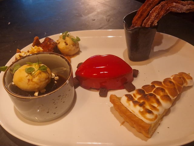 The Coal Shed dessert selection for two