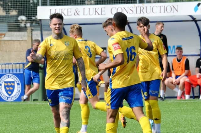 Lancing beat Worthing United 2-0 in a pre-season friendly. Photographer Stephen Goodger was there to catch the action