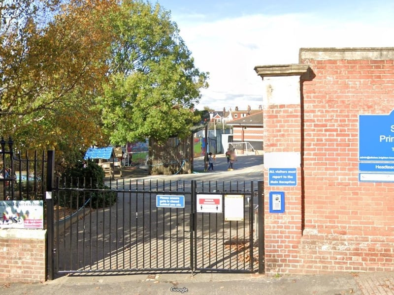 St Luke's Primary School in Queens Park Rise, Brighton, BN2 9ZF.
