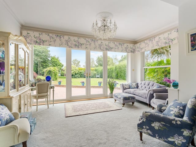 On the ground floor there is a morning room, a formal lounge and a large family room
