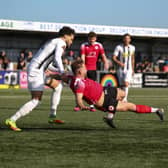 Eastbourne Borough in action against Dartford | Picture: Andy Pelling