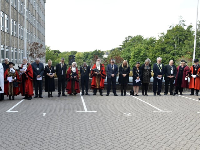 County Proclamation of the new King at County Hall, Lewes (Photo by Jon Rigby)