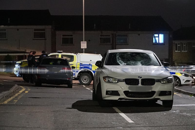 Pictures: Man arrested and child taken to hospital following Eastbourne ...