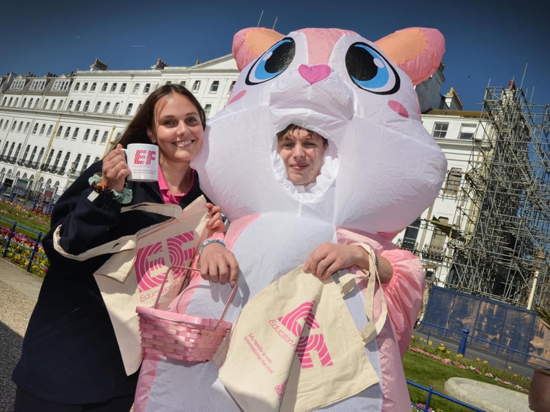 Easter Market on the seafront in Eastbourne on April 17 2025.