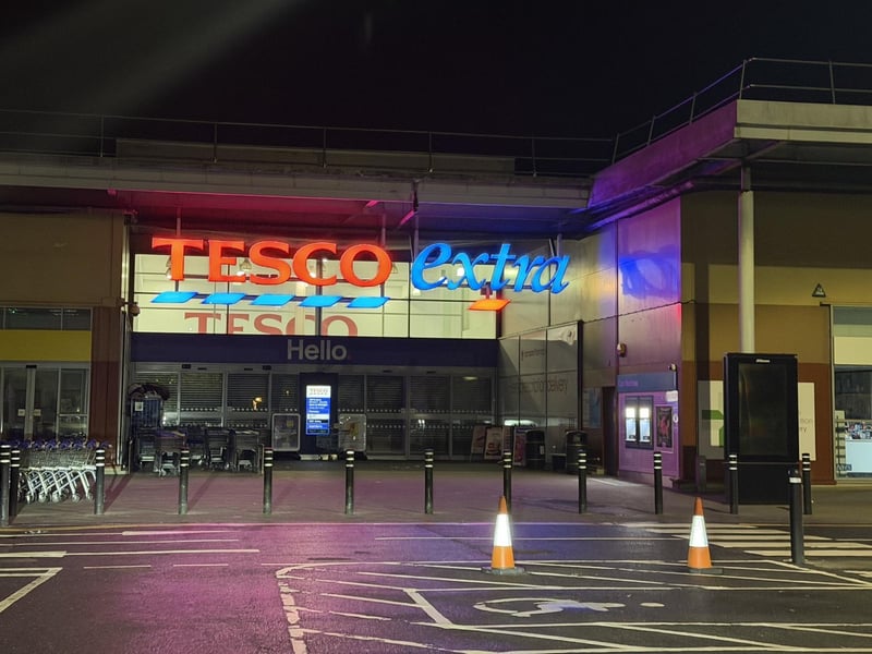The Tesco store in Durrington was forced to close after a power cut, with the petrol station also impacted by the outage