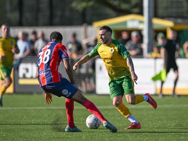 Horsham FC earned a well-deserved point against National League South leaders Dagenham & Redbridge at the Fusion Aviation Community Stadium on Saturday