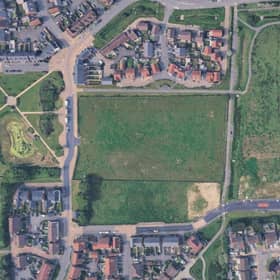 Land North Of 12 To 20 Hobart Close Celandine Road, Worthing. Credit: Google Maps