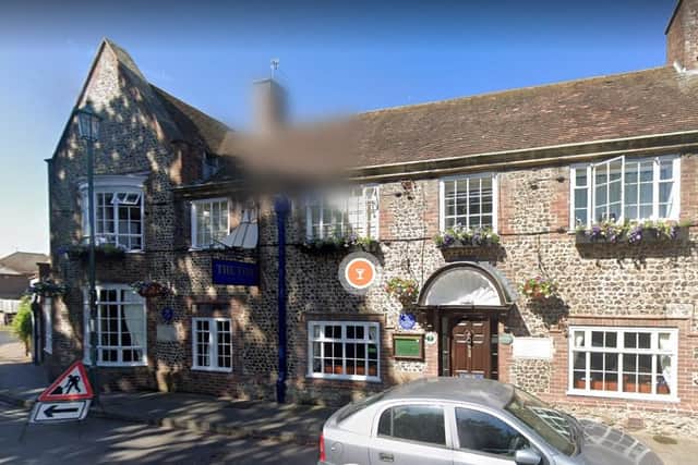 The Fox Inn at Felpham can replace its lockdown drinking area with a permanent structure. Photo: Google Streetview