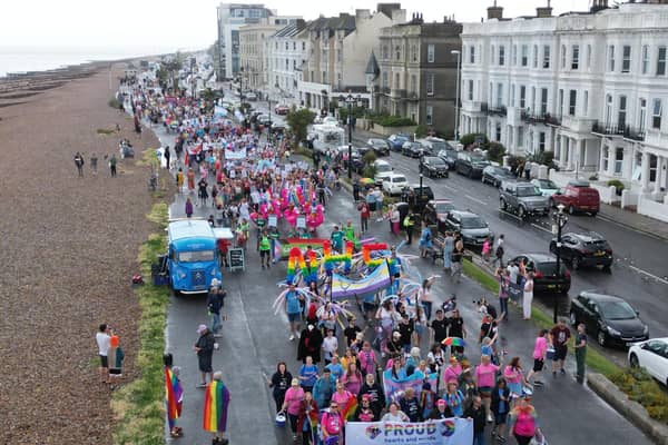 WORTHING PRIDE MARCH 2023