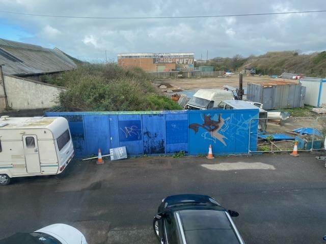 Residents in Cinque Ports Way have complained about the 'mess' they say has been left by Southern Water. Picture: Donna Knight