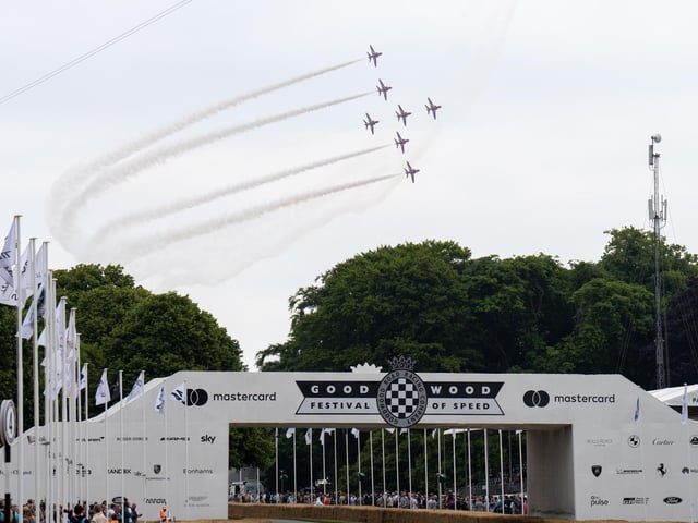 Thursday morning at the 2022 Goodwood Festival of Speed
