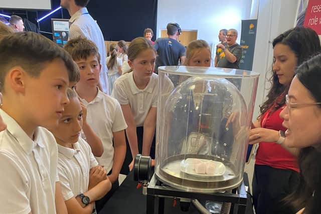 More than 250 students took part in the event
