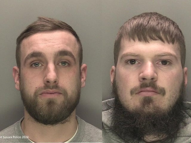 Two men have been jailed for a vicious and planned attack on a man in Hassocks. On March 12, 2022 at around 10pm, a man in his 20s was picked up by Megan McQuade, who took him to Underhill Lane, Clayton. When parked up next to another car, the occupants of the vehicle got out and knocked on McQuade’s car. Christopher Smith (left), who was known to the victim, and Smith’s friend Stephen McNicol (right) then went on to viciously attack him. They threatened to stab the victim, and it was heard by the court he was tasered. The man, who suffered two broken wrists, escaped Smith and McNicol and called a friend. All three suspects left the scene and the victim was taken to hospital. He was discharged a day later. Following a thorough investigation, the victim’s account matched McQuade’s phone movement and contact between McQuade and Smith. McQuade, 22, of South Coast Road, Peacehaven, McNicol, 31, of Acre Close, Haywards Heath and Smith, 25, of Denham Road, Burgess Hill were arrested on March 16, March 17 and March 22, 2022 respectively. They were all charged with conspiracy to commit grievous bodily harm with intent on August 29, 2022. All three pleaded not guilty when they appeared before Lewes Crown Court on October 24, 2023. Following a ten-day trial at Lewes Crown Court, which began on August 19, 2024, they were found guilty. On October 24, 2024, they were sentenced at Lewes Crown Court. McNicol was sentenced to a total of eight years and two months’ imprisonment. He had also previously pleaded guilty to possession with intent to supply a Class A drug when he was found with cocaine on July 16, 2022 in Ferndale Road, Burgess Hill. Smith was sentenced to seven years’ imprisonment. McQuade was sentenced to two years’ imprisonment, suspended for two years. She was also given 200 hours of unpaid work to be completed within 12 months, 20 days of rehabilitation activity and a 12 month disqualification from driving.