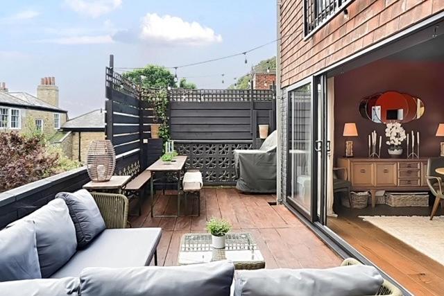 Outdoor seating area