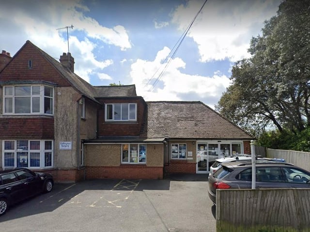 At Collington Surgery in Bexhill, 72.3 per cent of people responding to the survey rated their experience of booking an appointment as good or fairly good