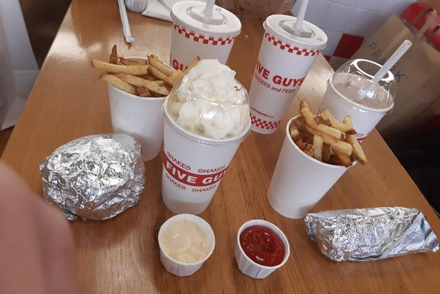 Five Guys fast food chain has launched a new limited-edition pistachio milkshake