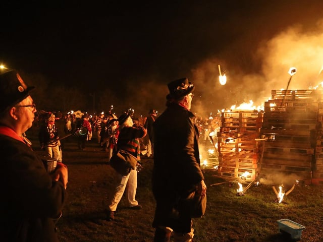 Rye Bonfire 2024. Photo by Andrew Clifton