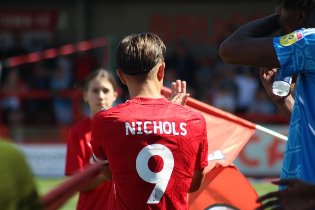 A very quiet performance from Crawley’s captain and couldn’t really get into the game. That being said Nichols did create some openings with some creative movement and passes and was heavily involved in Crawley’s opening goal.