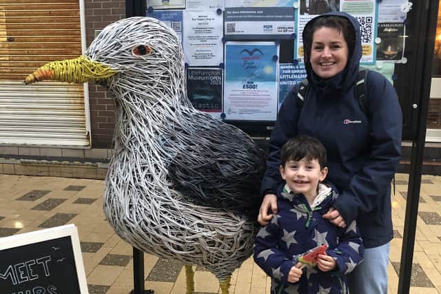 Chips the Seagull has proved popular. Picture: Littlehampton Town Council