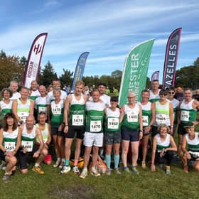 The Chichester Runners squad at the Ardingly Amble | Picture via Mikeey Kwoka