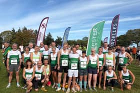 The Chichester Runners squad at the Ardingly Amble | Picture via Mikeey Kwoka