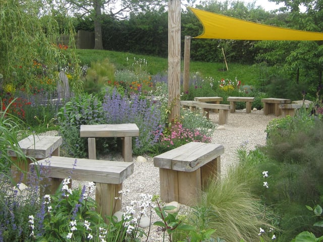 Sedlescombe Primary School Sensory Garden in Sedlescombe won the Landscape and Gardens Award