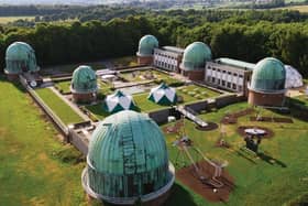 Herstmoncex Observatory from above. Photo: contributed