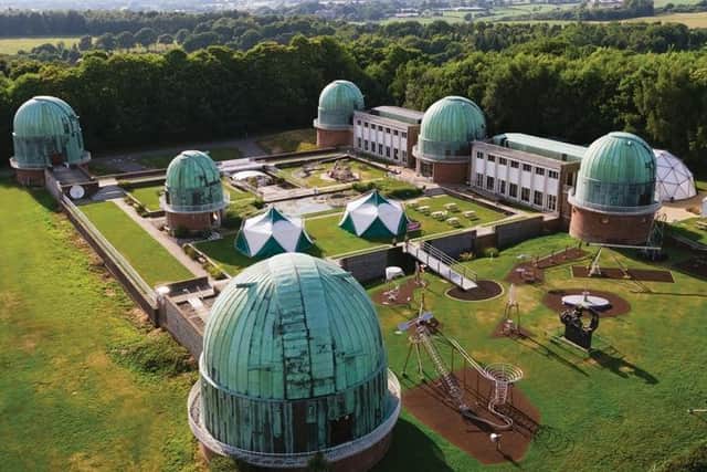 Herstmoncex Observatory from above. Photo: contributed