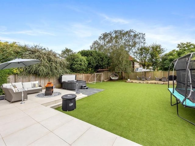 This detached property, which has been comprehensively-extended, has come on the market with Robert Luff & Co priced at £1.2million