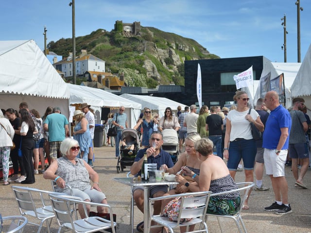 Hastings Seafood & Wine festival 2023.