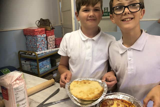 Some youngsters have been taking part in after-school cookery sessions