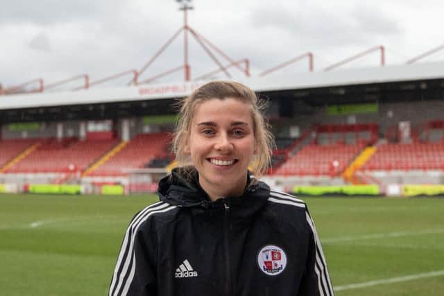 Football and education manager Holly Walker