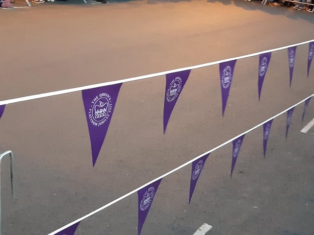 Platinum Jubilee bunting