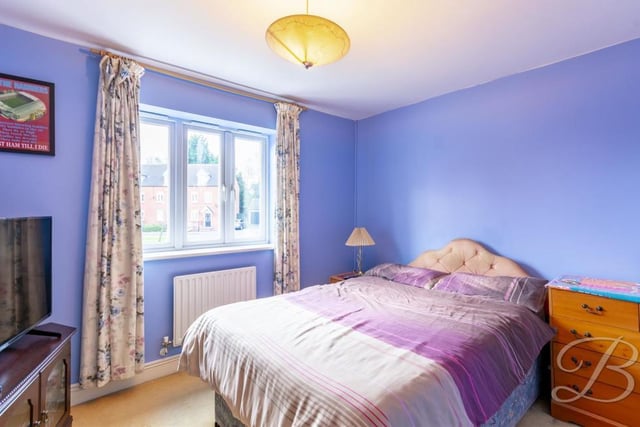 All four bedrooms are tastefully decorated, most notably number two, which is slightly smaller than the main but still a fine size. It features a carpeted floor, central heating radiator and window overlooking the back garden.