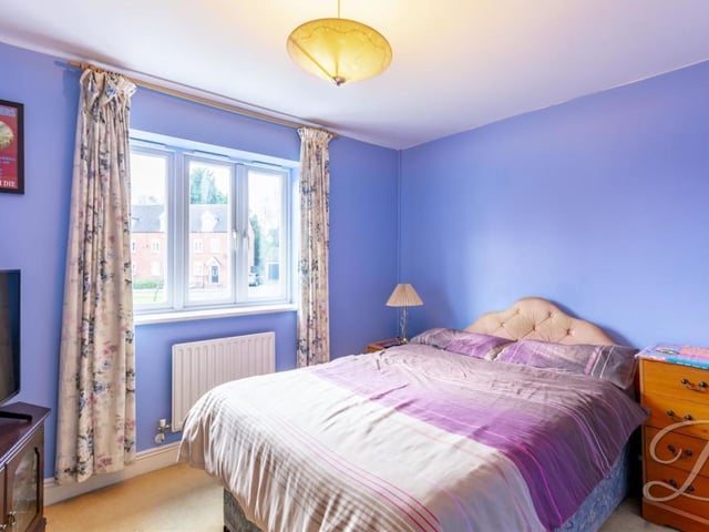 All four bedrooms are tastefully decorated, most notably number two, which is slightly smaller than the main but still a fine size. It features a carpeted floor, central heating radiator and window overlooking the back garden.