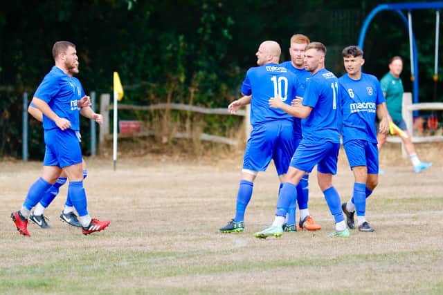 Hollington Utd have been unstoppable in the MSFL premier so far | Picture: Joe Knight