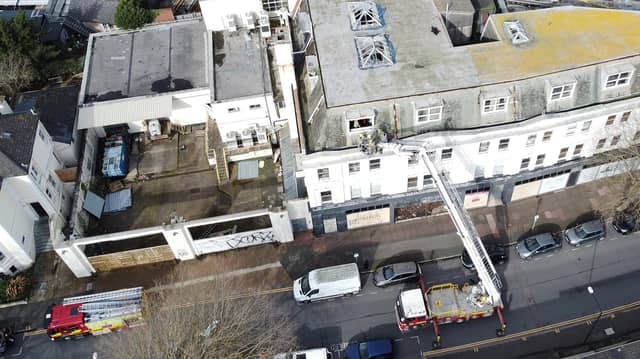 The incident happened on Sunday (March 3).