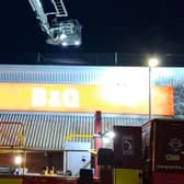 Bird rescued from roof of B&Q at Ravenside