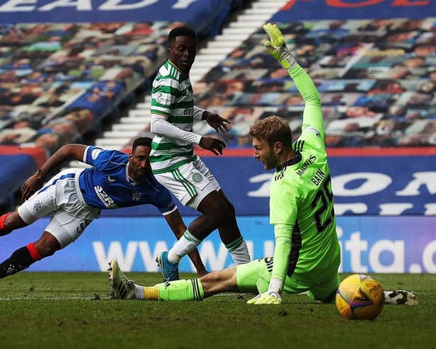 Rangers and Celtic at Ibrox Stadium. (Photo by Ian MacNicol/Getty Images)