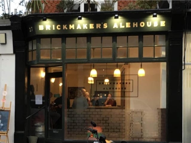 The Brickmakers Alehouse, Sea Road, Bexhill. The town's first micropub, opened in 2019 by two real ale enthusiasts in the former showroom of a local brick manufacturers. winner of the Camra Conversion to Pub Award. Five changing ales served straight from the barrel and real ciders.