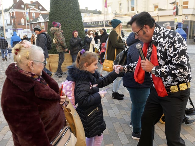 Eastbourne Christmas Lights Switch On (Photo by Jon Rigby)