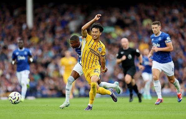 He's off the mark for the season. Tidy finish from close to open the scoring from Minteh's cross. Looks back to best following his lower back injury last term and always a threat down the left. Young was sent off for hauling him down