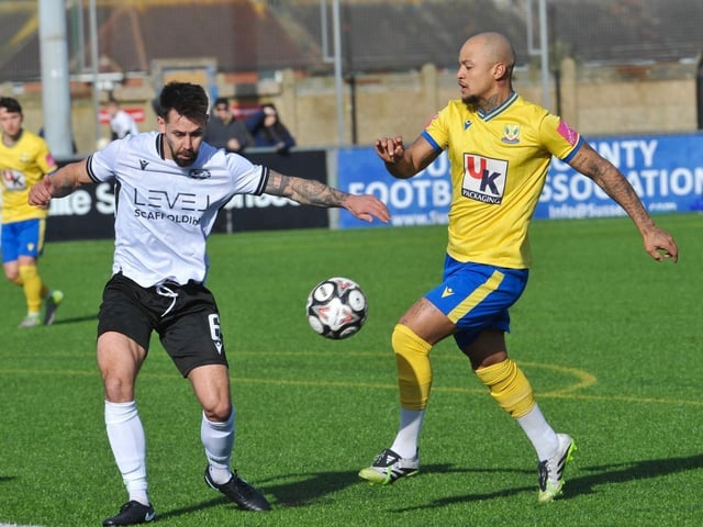 Lancing v Eastbourne United, SCFL premier