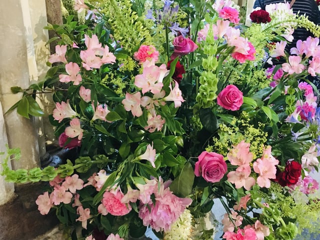 Chichester Cathedral has been filled with wonderful floral displays for the past few days / Picture: Steve Bone