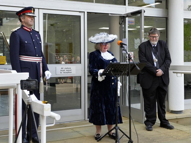 County Proclamation of the new King at County Hall, Lewes (Photo by Jon Rigby)