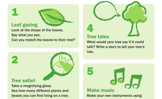 CPRE Sussex has created activity sheets to help children learn about trees