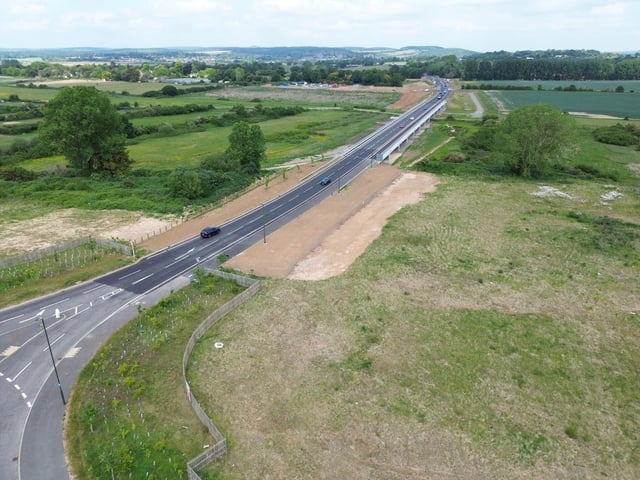 It is hoped the new Lyminster Bypass will alleviate traffic issues through Lyminster village